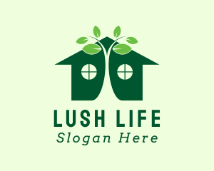 Leaf Plant Greenhouse  logo