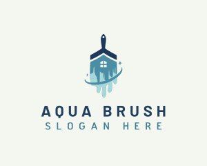 Paint Home Renovation logo design