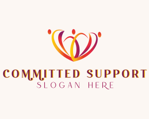 Heart Family Care logo design