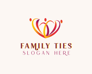 Heart Family Care logo design