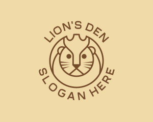 Lion Animal Zoo logo