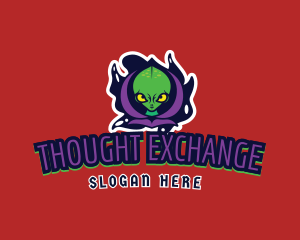 Urban Alien Hoodie logo design