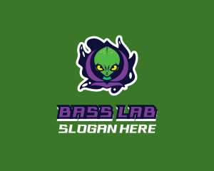 Urban Alien Hoodie logo design