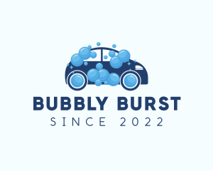 Bubble Car Wash  logo design