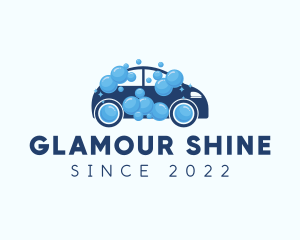 Bubble Car Wash  logo design