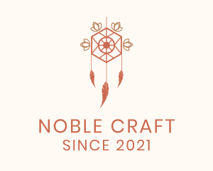 Macrame Boho Craft logo design