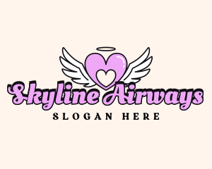 Angelic Heart Wings logo