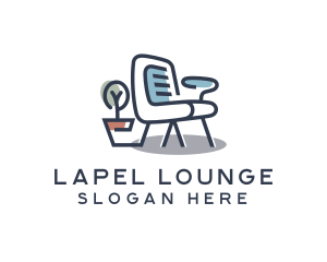 Modern Office Chair logo design