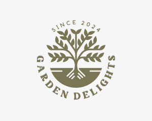 Sustainable Tree Planting logo design