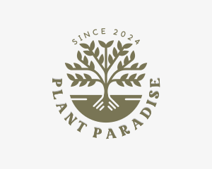 Sustainable Tree Planting logo design