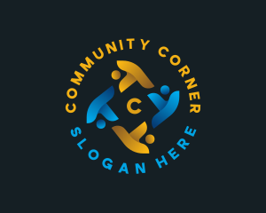 People Support Community logo design