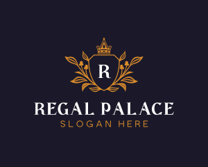 Regal Shield Monarch logo design