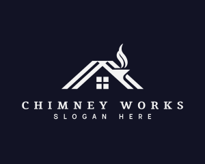 House Chimney Roof logo