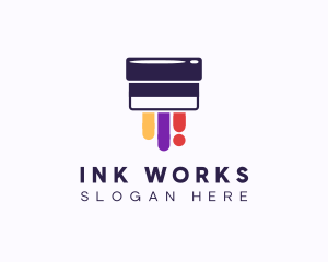 Ink Paint Printing logo