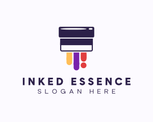 Ink Paint Printing logo design