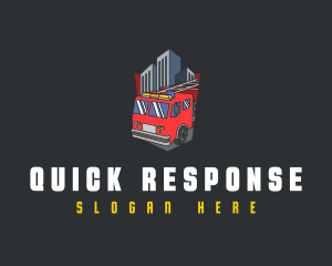 Firefighting Truck Emergency logo