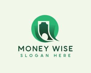 Money Currency Bill logo design