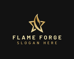 Star Flame Entertainment logo design