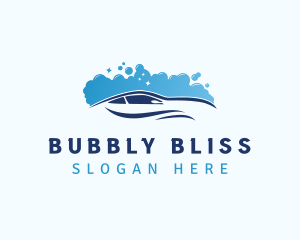 Cleaner Suds Car Wash logo design