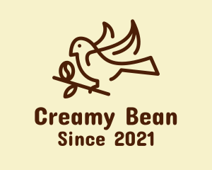 Dove Bean Branch  logo design