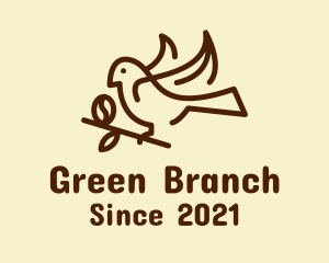 Dove Bean Branch  logo design