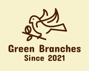 Dove Bean Branch  logo design