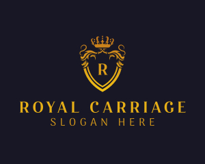 Upscale Regal Shield logo design