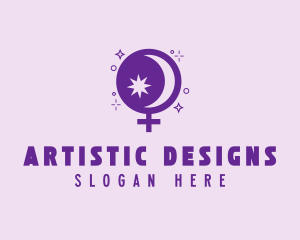 Magic Bowl Women Symbol logo design