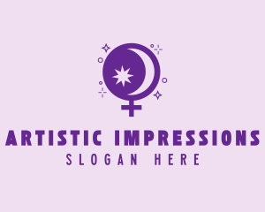 Magic Bowl Women Symbol logo design