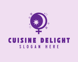 Magic Bowl Women Symbol logo design