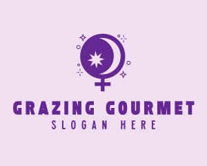 Magic Bowl Women Symbol logo design