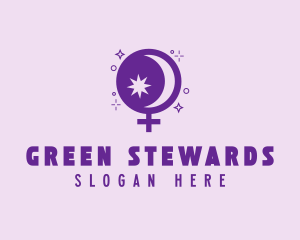 Magic Bowl Women Symbol logo design