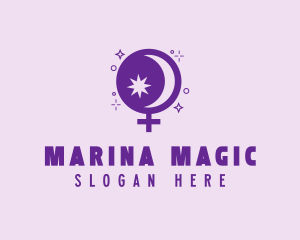 Magic Bowl Women Symbol logo design