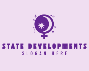 Magic Bowl Women Symbol logo design