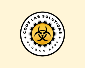 Industrial Biohazard Gear logo design