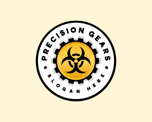 Industrial Biohazard Gear logo design