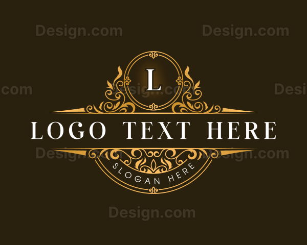 Ornament Elegant Floral Logo