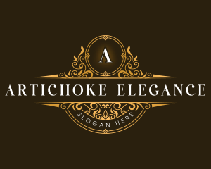 Ornament Elegant Floral logo design