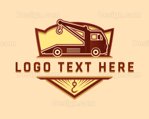 Tow Truck Hook Logo