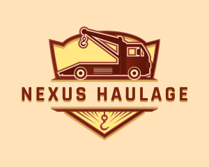 Tow Truck Hook logo design