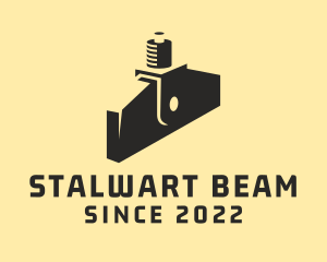 Construction Beam Clamp logo design