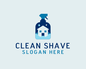 Spotless Home Cleaning logo design