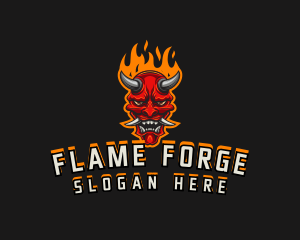 Fire Demon Gaming logo design