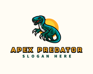 Prehistoric Monster Dinosaur logo design