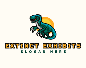 Prehistoric Monster Dinosaur logo
