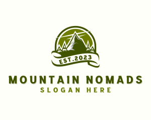 Mountain Summit Adventure logo design