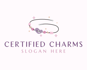 Handmade Beaded Charms logo design