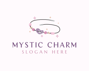 Handmade Beaded Charms logo design