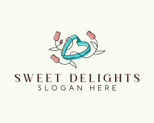 Floral Pastry Bakeshop logo design