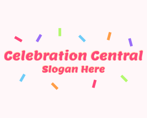Birthday Party Confetti logo